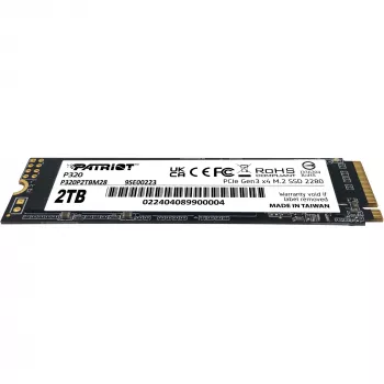 Unidad SSD Patriot P320 2TB M.2 2280 PCIe 3.0 x4 NVMe