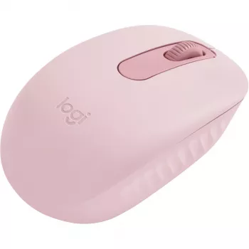 Logitech M196 - ratón - para diestros y zurdos - óptico - 3 botones - inalámbrico - Bluetooth - rosé (910-007461)