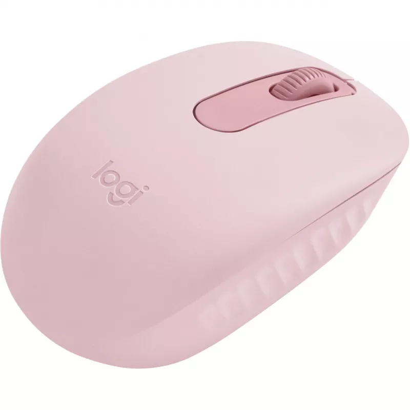 Logitech M196 - ratón - para diestros y zurdos - óptico - 3 botones - inalámbrico - Bluetooth - rosé (910-007461)