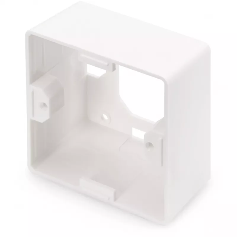 DIGITUS - Caja de instalación superficie de red - Pure White, RAL 9010 (DN-93803)