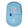 Natec Stork NMY-2001 ratón óptico inalámbrico, 1600 DPI, receptor USB, azul