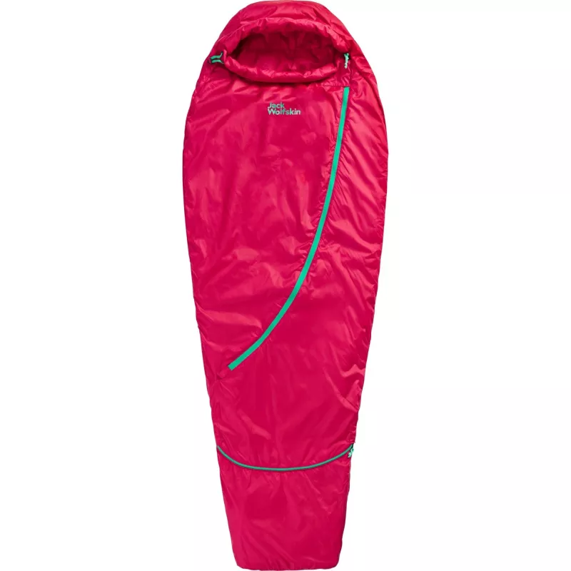 Saco de dormir Jack Wolfskin GROW UP DREAMER (rosa)