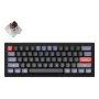 Teclado inalámbrico V4 RGB/CARBON negro V4-B3 Keychron