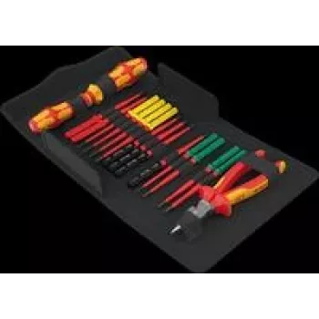 Juego de herramientas para mecánico Wera 05006610001 17 herramientas rojo amarillo