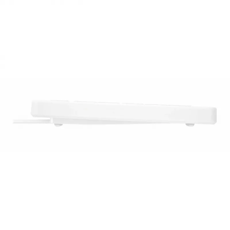 Contour Design Active Key Contour QuickClean Teclado médico Tapa extraíble Full-Size Cableado Blanco DE C8112