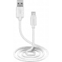 Cable Lightning SBS TECABLEUSBIP589W 1 m blanco (TECABLEUSBIP589W)