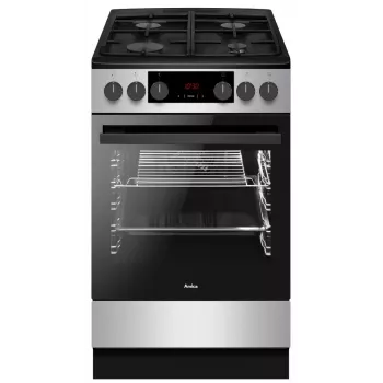 Cocina AMICA 523GEH3.33ZpTsDFA horno PIZZA, cocina de gas independiente, clase de eficiencia energética A