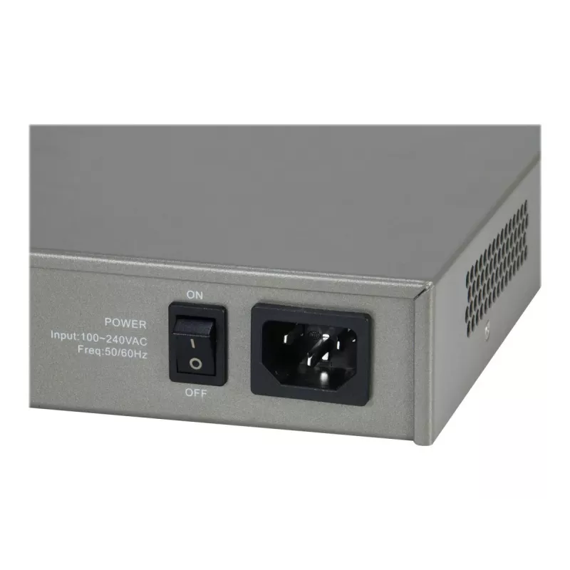 LevelOne GTL-2091 Managed L3 Gigabit Ethernet (10/100/1000) gris