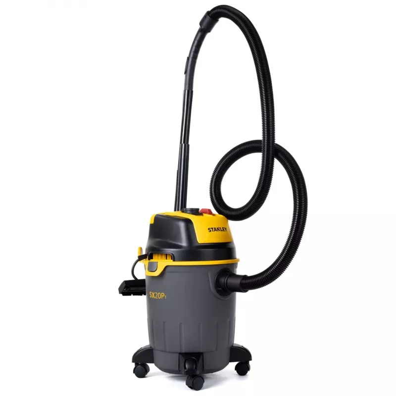 Stanley SXVC20PTE aspirador industrial en seco y en húmedo, 1200 W, 20 l, negro/amarillo