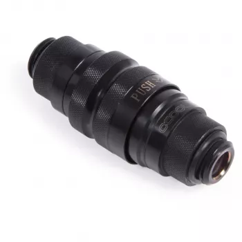 Eiszapfen Schnellverschlusskupplungsset G1/4 AG - Deep Black (negro (mate))