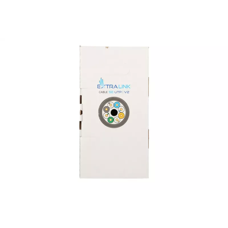 Cable Extralink Twisted-Pair CAT5E UTP (U/UTP) V2 Indoor 305M