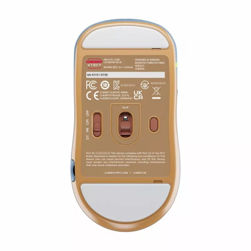 Ratón CHERRY XTRFY M68 Wireless RF inalámbrico