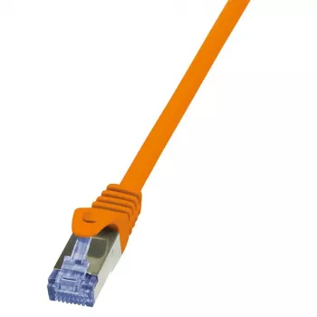 Cable de red LogiLink 2 m Cat.6A RJ-45 S/FTP naranja