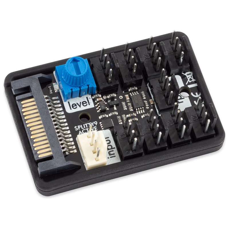 Aqua Computer SPLITTY9 ACTIVE splitter activo para hasta 9 ventiladores PWM