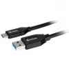 Cable USB 3.2 Gen 2, USB-A macho > USB-C macho (negro, 0,5 metros)