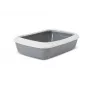 Savic Iriz bandeja sanitaria para gatos con borde, 50 cm, gris