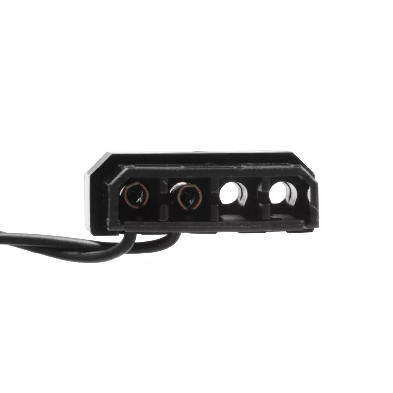 Akyga AW-12A-BK ventilador de carcasa de 120 mm, Molex / 3-Pin, 20 dB, negro