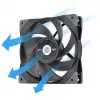 Thermaltake SWAFAN GT12 Ventilador para caja 120mm - Negro