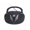 Blaupunkt BB7BK reproductor de CD portátil boombox, radio FM PLL, CD/MP3, USB, AUX, 2,4 W, negro