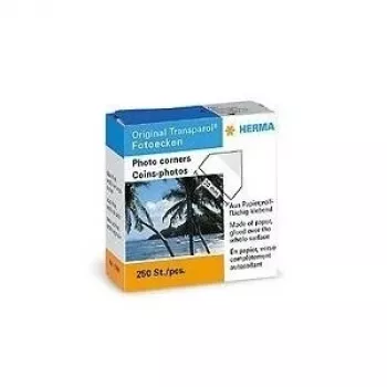 Esquineros para fotos paquete de 250 uds. HERMA Transparol