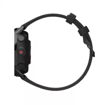 Polar Grit X Pro - Titanio - Reloj deportivo con correa - piel perforada - gris - Talla de correa: M/L - Pantalla 3 cm (1,2
