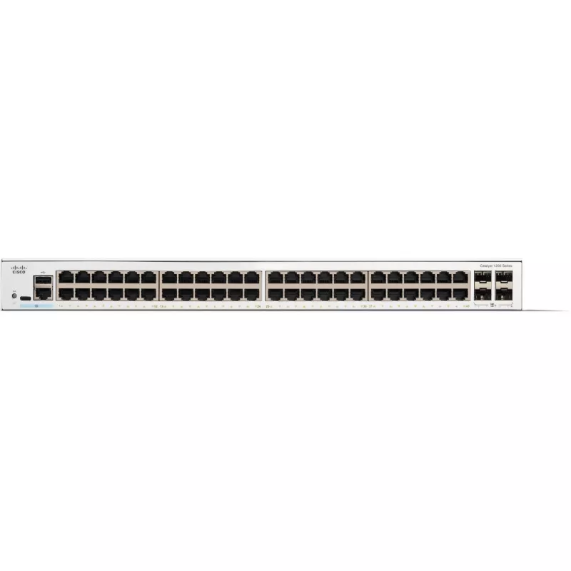 Switch gestionado Cisco Catalyst 1200-48T-4X 48 puertos GE 4x10GE SFP+