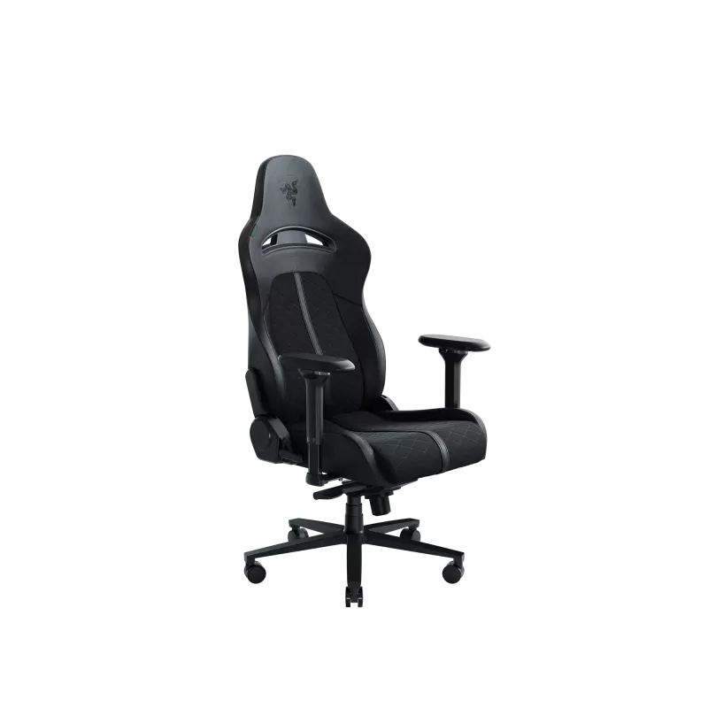 Silla gaming para PC Razer ENKI con asiento acolchado, negra