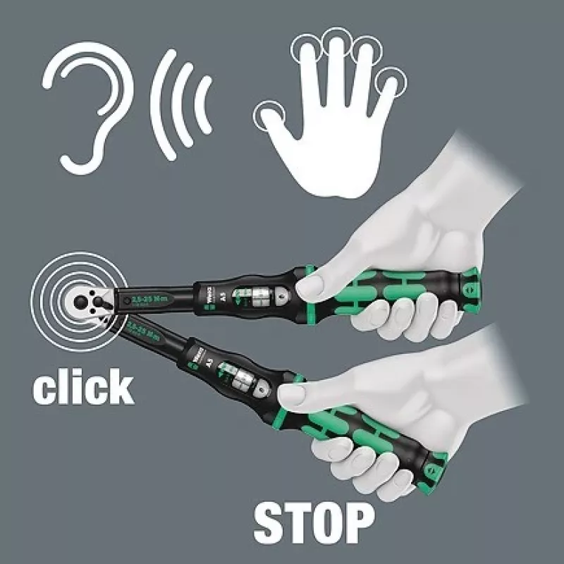 Llave dinamométrica Wera Click-Torque C 3, 1/2