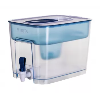 Dispensador de agua BRITA FLOW MAXTRA PRO Pure Performance — 8,2 l, azul, 220×214×304 mm