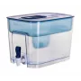 BRITA Flow 1052805 dispensador con filtro de agua con cartucho MAXTRA PRO Pure Performance, 8,2 l (5,2 l filtrados), azul