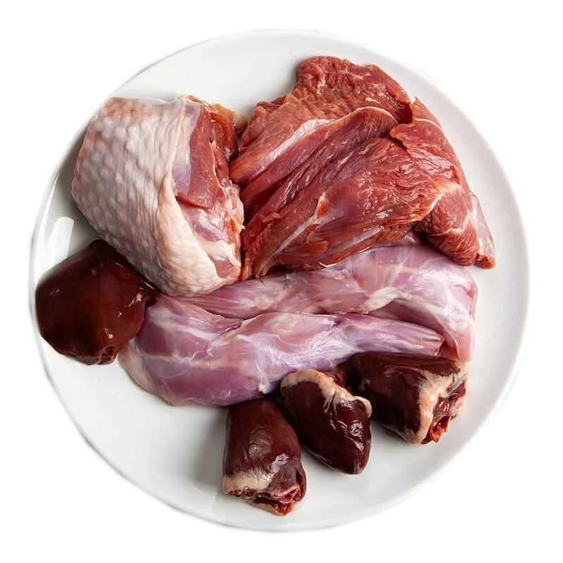 3Coty comida húmeda para gatos con pavo y conejo 180 g