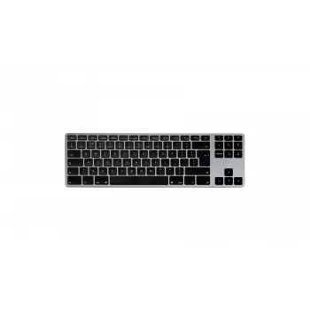 Teclado mecánico Matias FK408BTB-UK Tenkeyless Bluetooth aluminio Space Gray