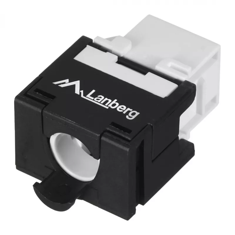 Módulo keystone sin herramientas Lanberg RJ45->LSA 180° UTP Cat.5e (KSU5-2000)
