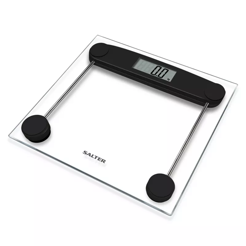 Báscula de baño Salter 9208 BK3R compacta de cristal electrónica