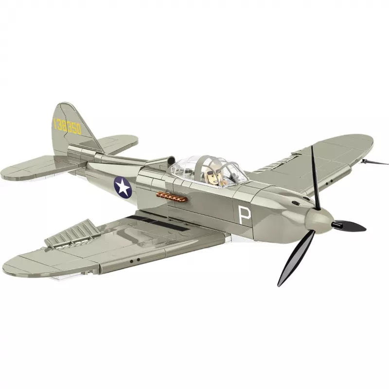 Cobi Bell P-39D Airacobra set de construcción, gris, 361 piezas