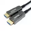 Cable HDMI óptico Unitek C11092ASL01 4K 60Hz (HDMI 2.0, 20 m, conector macho–conector macho, negro)