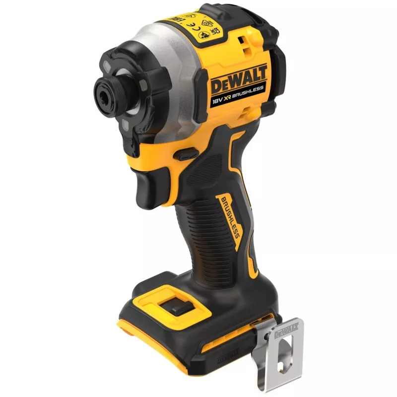 Atornillador de impacto DeWALT DCF850NT, 3250 rpm, portabrocas de 1/4 pulgadas, 900 g
