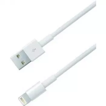 MediaRange - Cable Lightning - USB macho a Lightning macho - 1,2 m - blanco (MRCS137)
