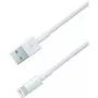 MediaRange - Cable Lightning - USB macho a Lightning macho - 1,2 m - blanco (MRCS137)