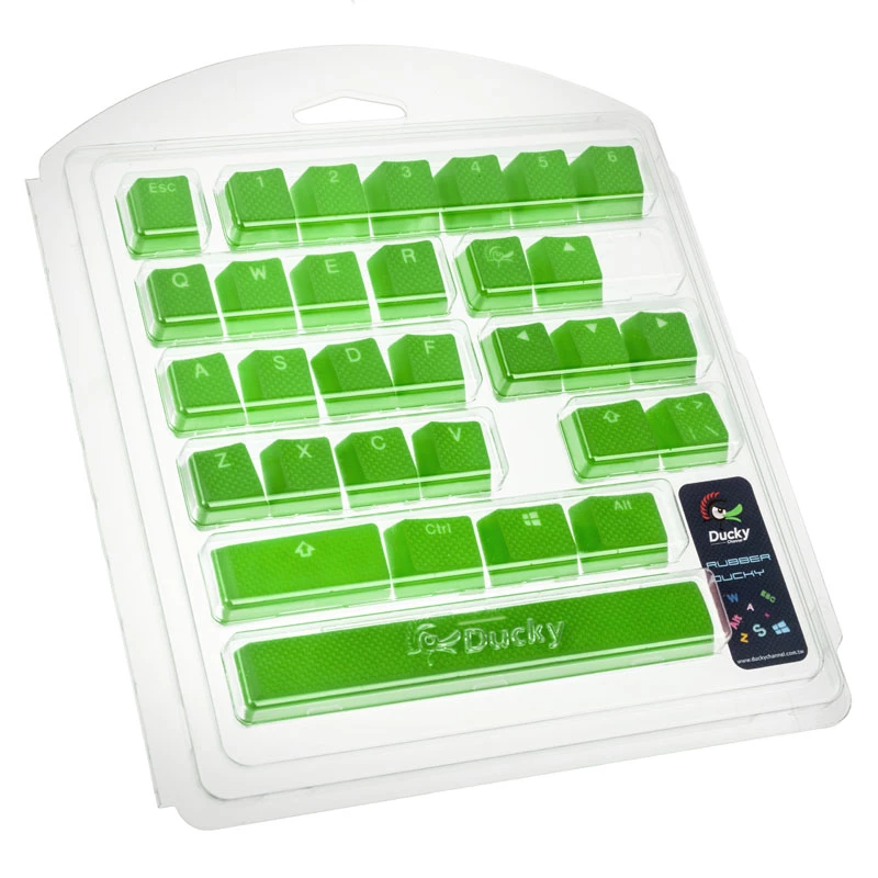 Tecla Ducky DKSA31-USRDGNNO1 Verde claro Goma Cherry MX