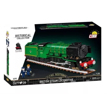 Bloques de construcción Cobi tren Flying Scotsman modelo COBI-6292 escala 1:48, set de construcción