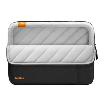 Funda para portátil Tomtoc A13C2D1 para MacBook – negra, ligera, funda protectora resistente