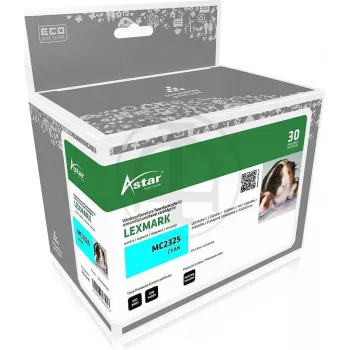 ASTAR AS20341 ASTAR LEXMARK C232HC0 MC Tóner - cian HC reconstruido 2300 páginas (AS20341)