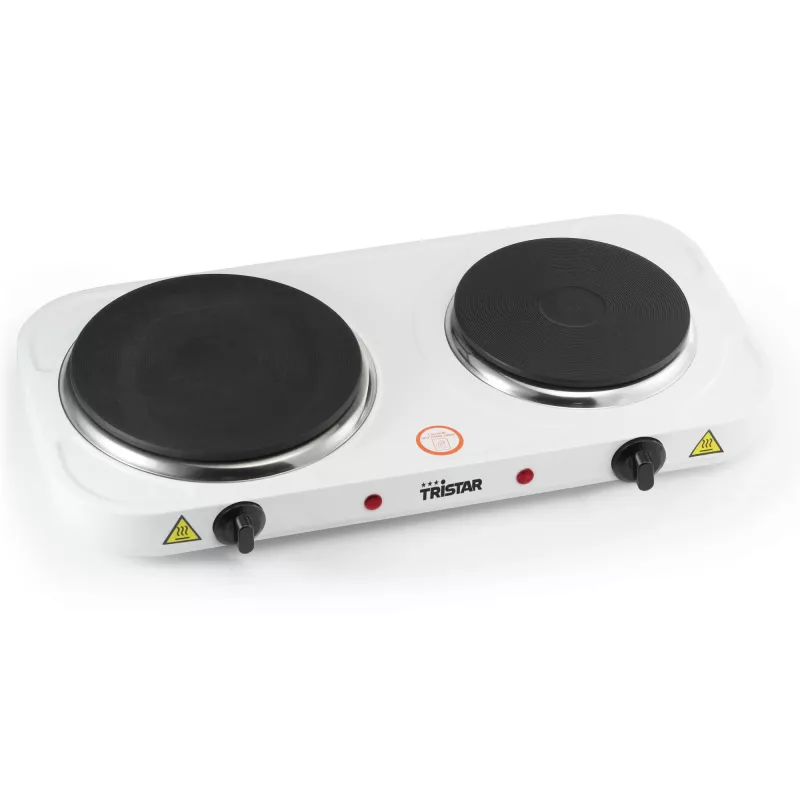 Placa doble Tristar KP-6245, 2500W, 15,5/18,5 cm