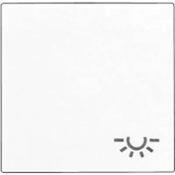 Panel interruptor de luz de pared Jung A 590 L WW, Blanco