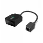 Lector de códigos de barras fijo Newland FM431 Barracuda Pro 1D/2D CMOS con cable negro