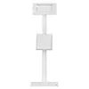 Soporte de suelo para tablet MACLEAN MC-476W regulable en altura, compatibilidad universal para tablets