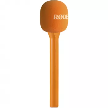 Rode Interview GO – micrófono compacto de mano para entrevistas, naranja