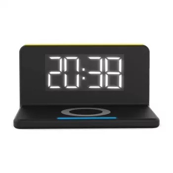 Despertador digital Terratec ChargeAir Negro Amarillo 286141