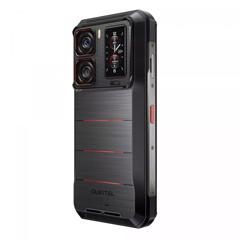 Oukitel WP300 smartphone 5G, 6,8 pulgadas, 12 GB de RAM, 512 GB, 16000 mAh, IP69K, Android 15, negro